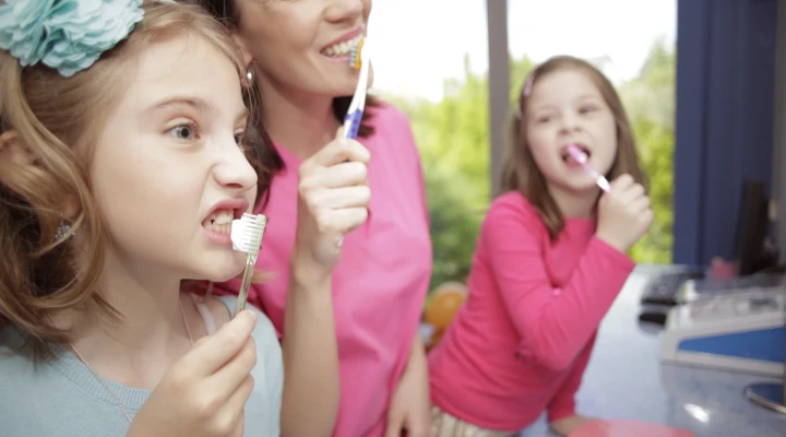 Children's oral hygiene: all about teamwork